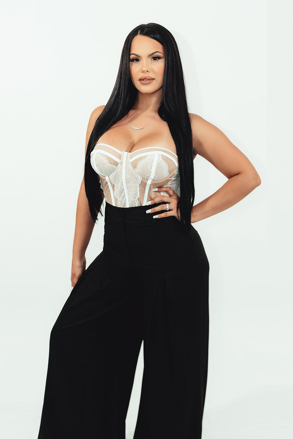 Bianca Strapless Crop Top