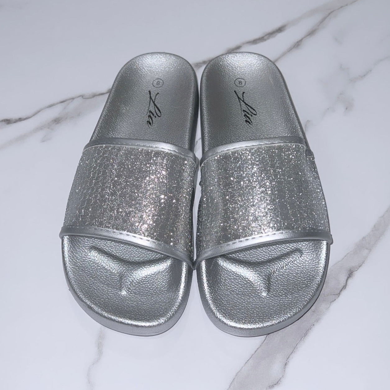 Audrina Sandals - Silver