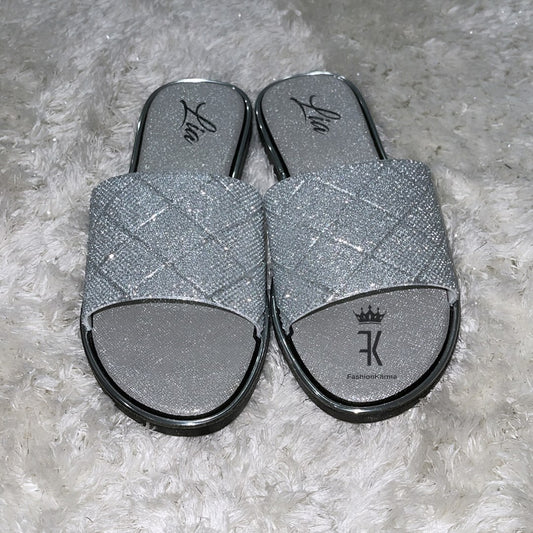 Avery Sandals - Silver